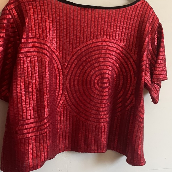 tildon xs sequin crop top - Picture 6 of 6